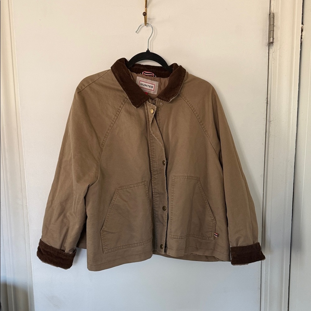 Hunter Brown Jacket with Dark Brown Collar